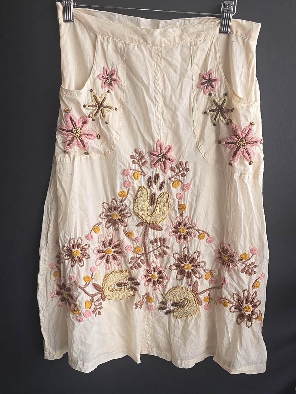Vintage Embroidered Skirt